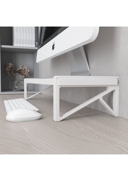 Monitör Yükseltici Model No : 4 - Bilgisayar Ekran Yükseltici - Renkli Kullanıcı Dostu Tasarım