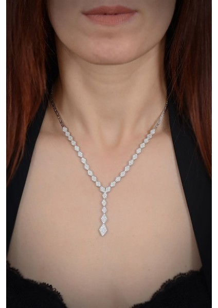 Kleopatra Su Yolu Gümüş Bayan Set - Kolye, Bileklik, Küpe, Yüzük modelleri