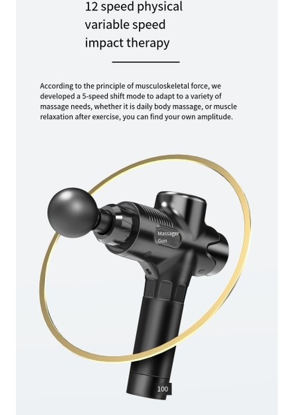 Fasya Tabancası Masaj Masajı Kas Gevşeme Etkisi Fasya Tabancası (Yurt Dışından) fiyatları