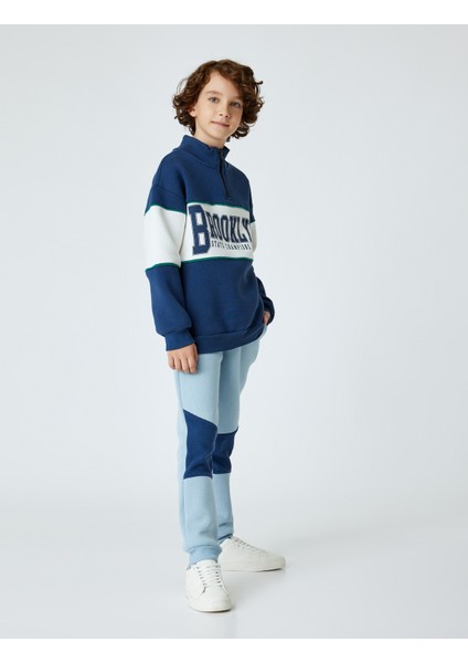 Jogger Eşofman Altı Renk Bloklu fiyatları