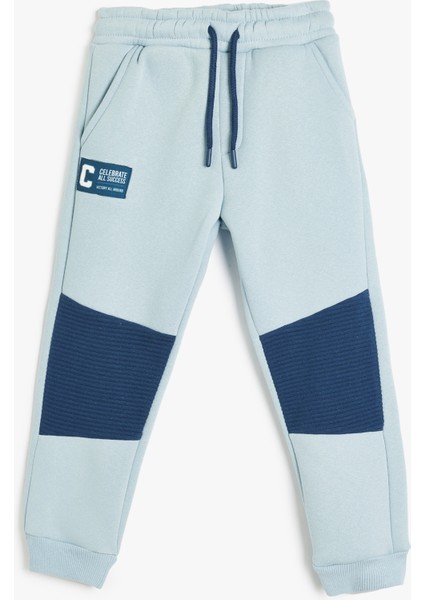 Jogger Eşofman Altı Renk Bloklu modelleri