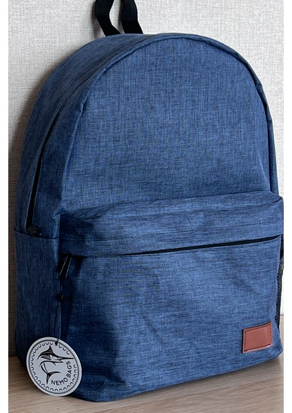 Okul Çantası Sırt Çantası Seyahat Çantası Su Itici Kumaş Spor Çantası 40X30X15CM 18LT