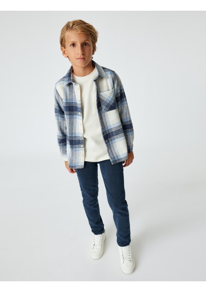 Normal Bel Dar Paça Kot Pantolon - Slim Jean fiyatları