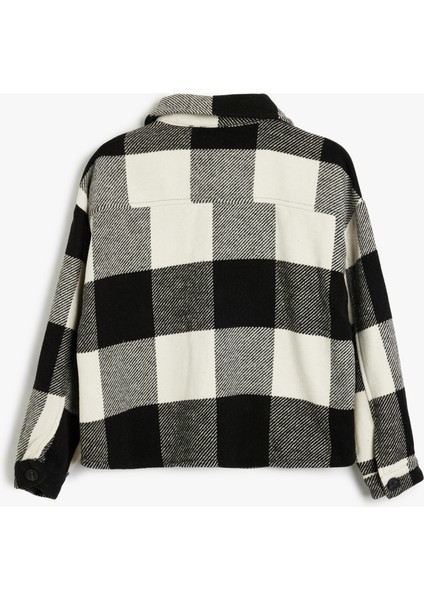 Crop Gömlek Ceket Cep Detaylı Uzun Kollu fiyatları