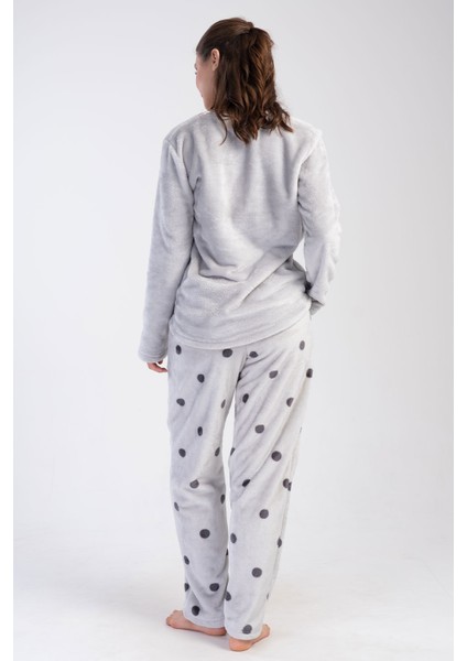 Kadın Welsoft Uzun Kol Pijama Takım , 403153