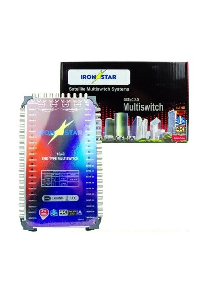 1021P39850 Ironstar Multıswıtch 10/40 Sonlu Santral;class
