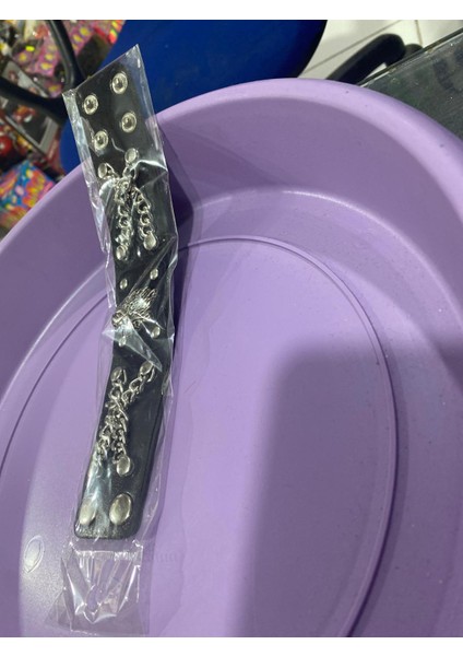 Anka Kuş Motifli Deri Kolye