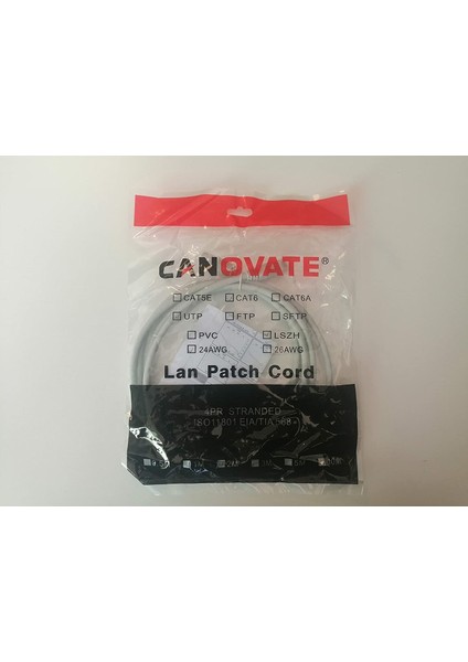 Utp Cat6 Lszh 2m Patch Cord