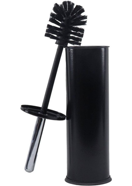 Siyah Renkli Paslanmaz Pedallı 5 Lt Çöp Kovası - Klozet Fırçası 2'li Banyo Seti fırsatları