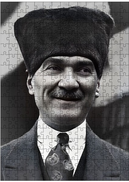 Ahşap Mdf Puzzle Yapboz Mustafa Kemal Atatürk 255 Parça 35*50 cm