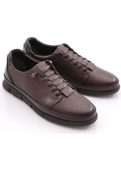 9841 Erkek Kapali Bağcikli Sneaker Ayakkabi