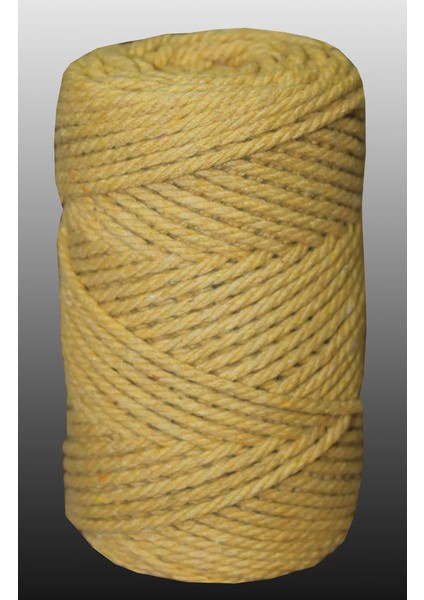 1. Sınıf Kalite 3 Büküm Makrome Ipi 250 gr