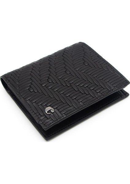 Siyah Gladyatör Deri Erkek Cüzdanı 2017G65