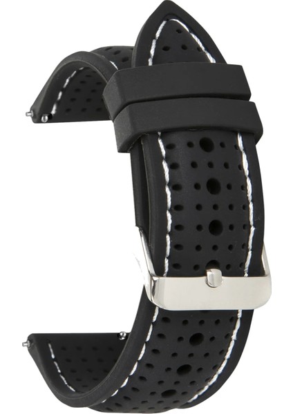 22MM Fossil-Welder-Casio-Seiko-Omega-Armani Saat Uyumlu Silikon Saat Kordonu 22S26B fiyatları