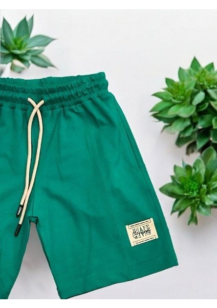 Erkek Çocuk Shape Yazılı Şortlu Takım indirimleri