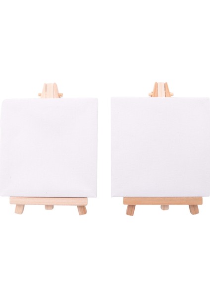 10 Takım Sanatçılar Mini Tuval Seti Boyama Zanaat Dıy Çizim Küçük Masa Şövale Hediye (Yurt Dışından) fırsatları