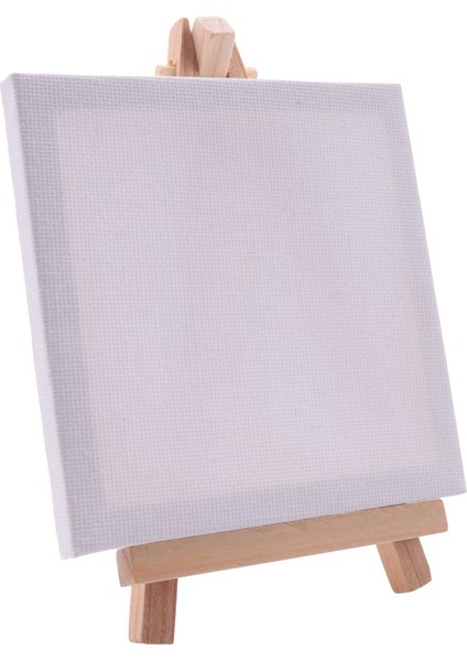 10 Takım Sanatçılar Mini Tuval Seti Boyama Zanaat Dıy Çizim Küçük Masa Şövale Hediye (Yurt Dışından) indirimleri