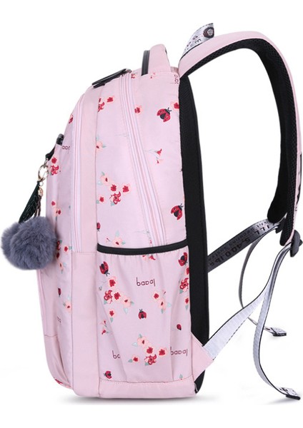 Öğrenci Okul Çantası Büyük Kapasiteli Sırt Çantası Pembe (Yurt Dışından) fiyatları