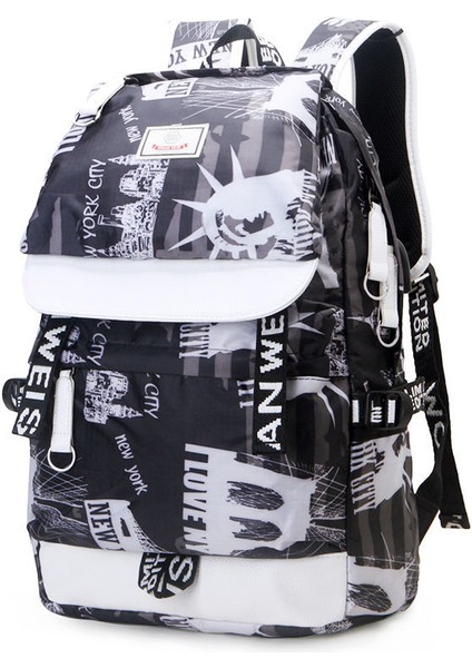 Erkek Okul Çantası Büyük Kapasiteli Sırt Çantası (Yurt Dışından)