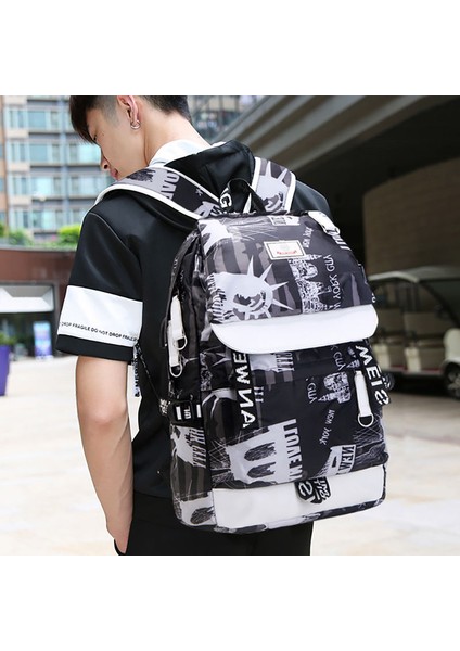 Erkek Okul Çantası Büyük Kapasiteli Sırt Çantası (Yurt Dışından) modelleri