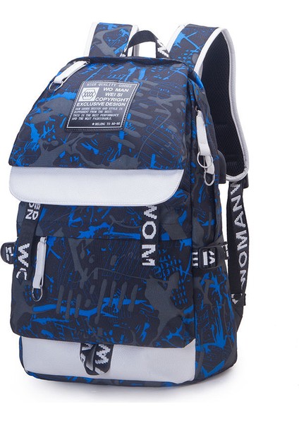 Erkek Okul Çantası Büyük Kapasiteli Sırt Çantası (Yurt Dışından)