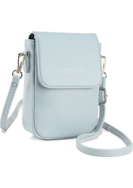 Cep Telefonları, Kartlar, Bozuk Paralar ve Diğer Küçük Eşyalar Için Kadın Crossbody Çanta Omuz Çantası (Yurt Dışından)