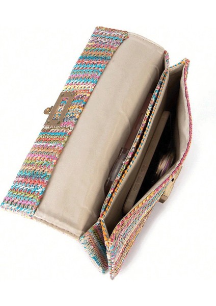 Tatil Stili Hasır Çanta Omuz Kadın Çantası (Yurt Dışından) fiyatları