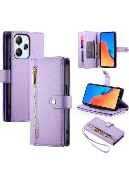 Xiaomi Redmi Için Flip Case 12 4g/5g Iş Cüzdan Çok Fonksiyonlu Standı (Yurt Dışından) fiyatları