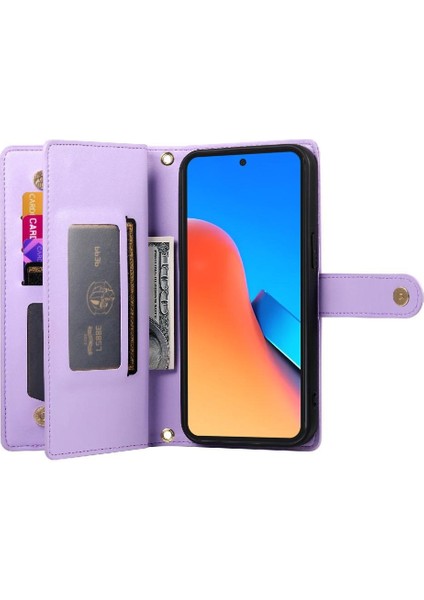 Xiaomi Redmi Için Flip Case 12 4g/5g Iş Cüzdan Çok Fonksiyonlu Standı (Yurt Dışından) fırsatları