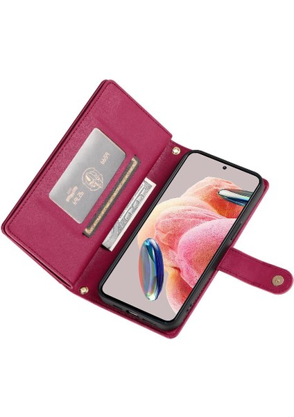 Xiaomi Redmi Not 12 Için Flip Case 4g Iş Crossbody Kayış Cüzdan (Yurt Dışından) fiyatları
