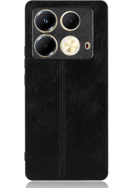 Infinix Not 40 4g Cüzdan Kılıf Için Cüzdan Durumda Kickstand Vegan Pu Deri (Yurt Dışından)