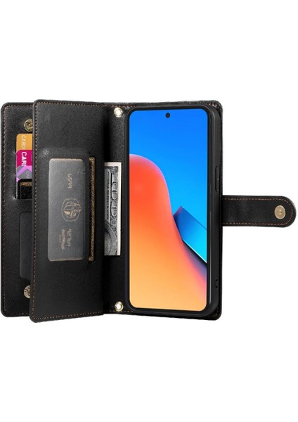 Xiaomi Redmi Için Flip Case 12 4g/5g Iş Cüzdan Çok Fonksiyonlu Standı (Yurt Dışından) fiyatları