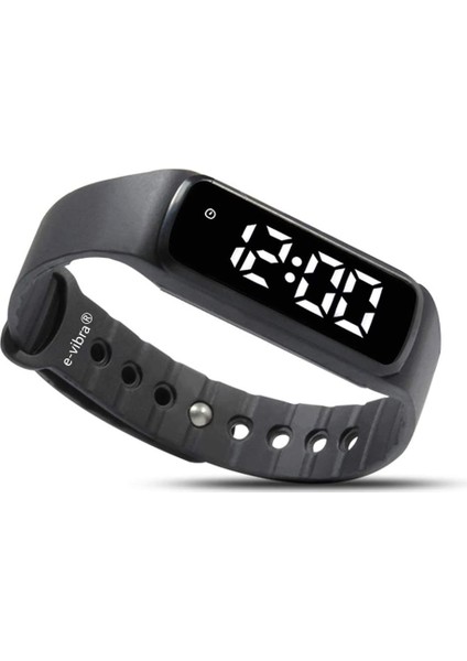 Tuvalet Eğitimi Saati - Sessiz Titreşimli Alarm - (Siyah - Büyük)