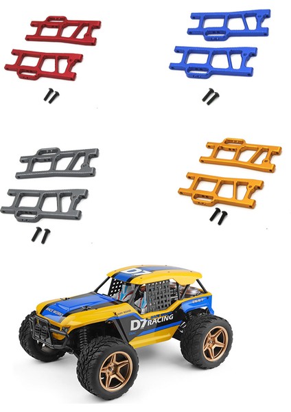 Wltoys 104009 12402-A Rc Araba Yükseltme Parçaları Aksesuarları Için Metal Ön Alt Süspansiyon Kolu, Sarı (Yurt Dışından) modelleri