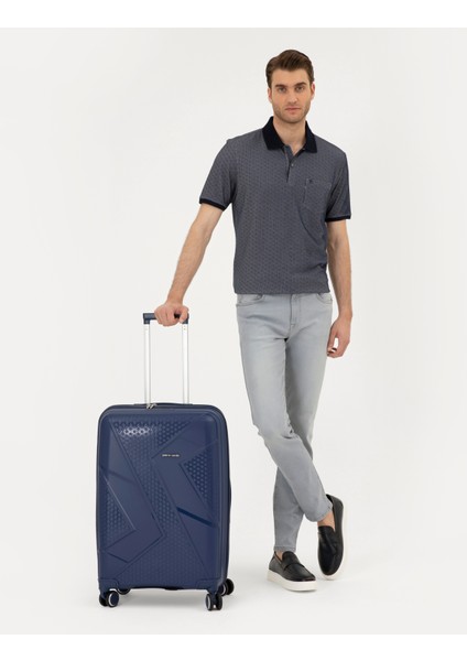 Erkek Lacivert Orta Boy Valiz 50294157-VR033