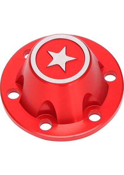 4 Adet Cnc Metal Jant Jant Kapağı Anti-Gevşek Lastik Somunu Eksenel Scx6 Jeep Jlu 1/6 Rc Paletli Araba Yükseltme Parçaları, C (Yurt Dışından)