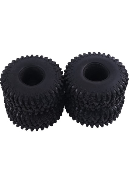 Adet 120MM 1.9 Kauçuk Lastik Jant Lastiği 1/10 Rc Paletli Araba Traxxas Trx4 D90 Eksenel SCX10 Iı Iıı Wraith Redcat Mst (Yurt Dışından)