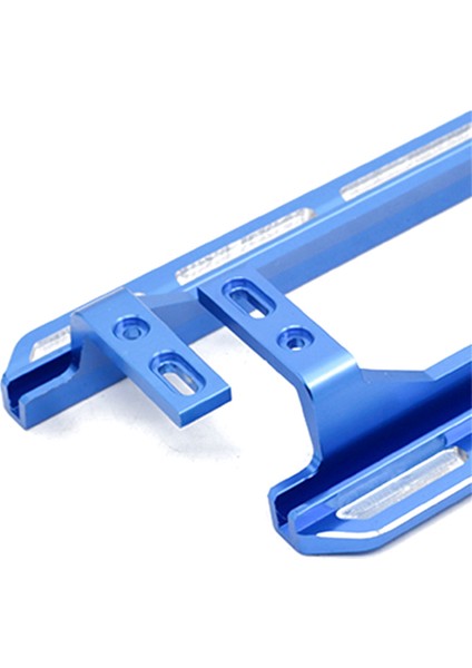 2 Adet Metal Pedal Yan Plaka Kaydırıcı Traxxas Trx4 2021 Bronco 1/10 Rc Cawler Araba Yükseltme Parçaları Aksesuarları Mavi (Yurt Dışından)