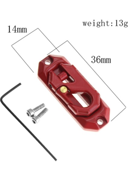 Vinç Kontrol Montaj Plakası Metal Vinç Kanca Kurtarma Aracı Rc Paletli Araba Axail SCX10 Trx4, Gri Için Uygun (Yurt Dışından) fiyatları