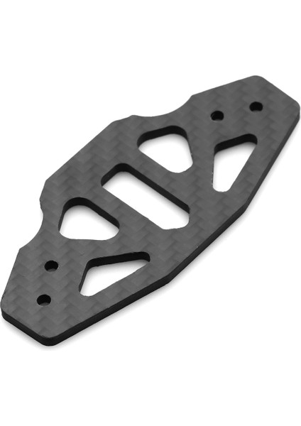 Karbon Fiber Ön Tampon Destek Plakası Tamiya TT02 Tt-02 1/10 Rc Araba Yükseltme Parçaları Aksesuarları (Yurt Dışından)