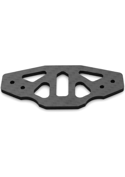 Karbon Fiber Ön Tampon Destek Plakası Tamiya TT02 Tt-02 1/10 Rc Araba Yükseltme Parçaları Aksesuarları (Yurt Dışından)