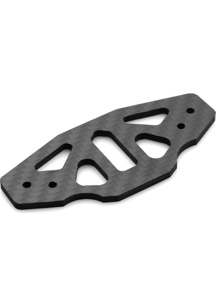 Karbon Fiber Ön Tampon Destek Plakası Tamiya TT02 Tt-02 1/10 Rc Araba Yükseltme Parçaları Aksesuarları (Yurt Dışından)
