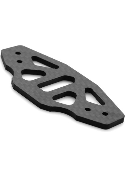 Karbon Fiber Ön Tampon Destek Plakası Tamiya TT02 Tt-02 1/10 Rc Araba Yükseltme Parçaları Aksesuarları (Yurt Dışından)