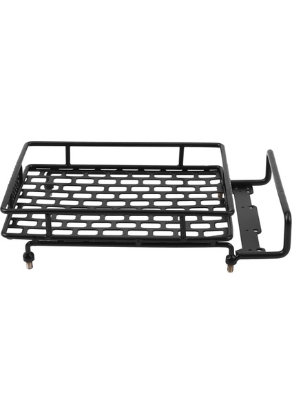 Çatı Bagaj Rafı LED Işık Çubuğu Wrangler Tamiya CC01 Eksenel SCX10 Alüminyum Alaşımlı Bagaj Rafı Araba Tavan Portbagajı (Yurt Dışından)