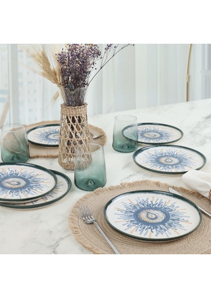 Hydra Nordic Pasta Tabağı 22 cm 6 Adet 21286