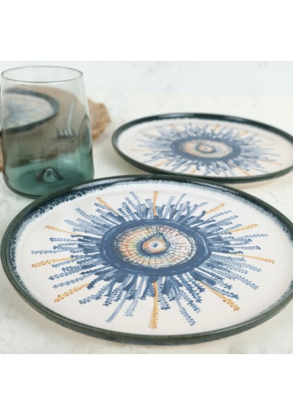 Hydra Nordic Pasta Tabağı 22 cm 6 Adet 21286