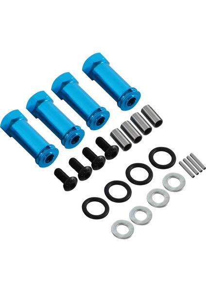 12MM Alüminyum Jant Hex Adaptörleri Uzun 29MM Uzatma Rc Araba Dönüşüm Parçaları 1/12 Wltoys 12428 12423 Gökyüzü Mavi (Yurt Dışından) fiyatları