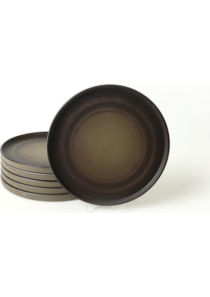 Vintage Stackable Servis Tabağı 27 cm 6 Adet 21781