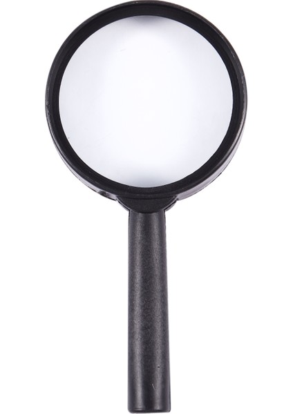 El Tipi Siyah Plastik Çerçeve 40MM Lens 3x Büyüteç Büyüteç (Yurt Dışından)