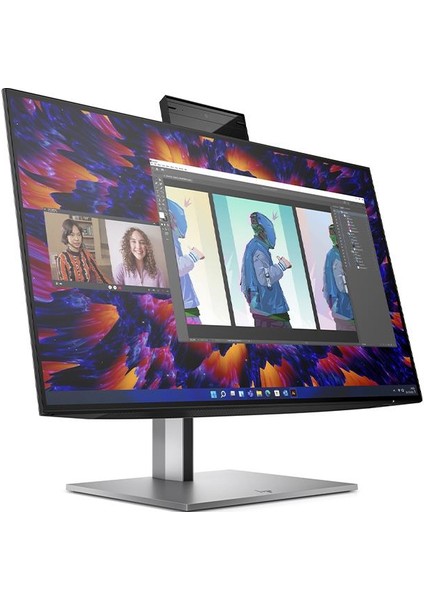 Hp Z24M G3 4Q8N9AA 23.8" 5ms 90Hz Qhd 2560X1440 HDMI Type-C Dp USB Rj-45 Hoparlör Kamera Asansör Pivot IPS LED Video Konferans Monitör